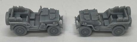 Image for 586-31124 WWII Willy's Jeep w/Cn 2/