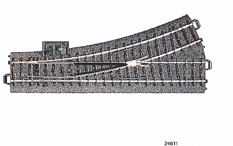 Image for 441-24611 C-Trk Manual Turnout L/H