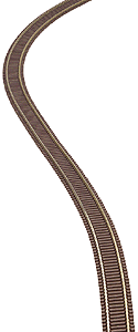 2000-50 Atlas Code 55 Track w/Nickel-Silver Rail & Brown Ties (50 pieces of Flex Track) 30" long  (Scale=N) #150-2000-50