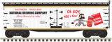 Atlas 20006327 National Bohemian # 21936(white, black, red) HO 40' Wood Reefer - Ready to Run Atlas Model Railroad Co.  (SCALE=HO)Part# 150-20006327
