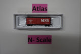 Atlas 50003348 40' PS-1 Boxcar MNS - Minneapolis, Northfield & Southern #1237 N Scale