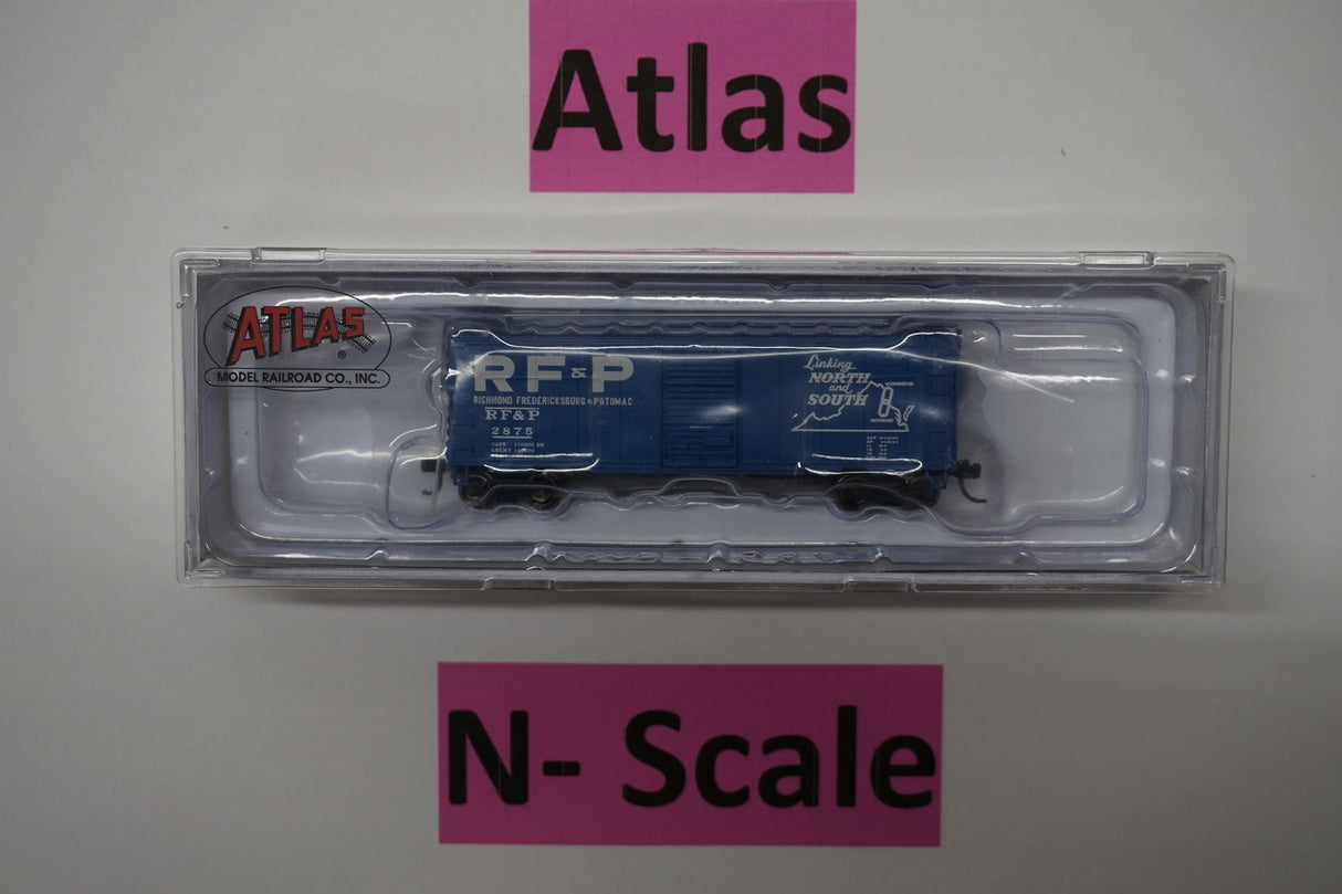 Atlas 50003355 40' PS-1 Boxcar RF&P Richmond, Fredericksburg, & Potomac #2875 N Scale