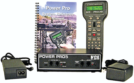 NCE 5240035 - 524-35 PH5 Power Pro Starter Set, PH-PRO 5amp DCC Replaces 524-1  All Scale