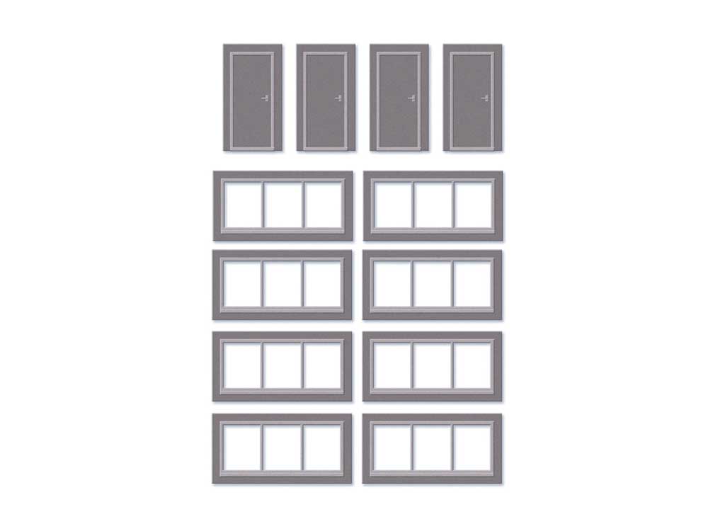 Image for 552-SSM314 4 Doors & 8 Windows