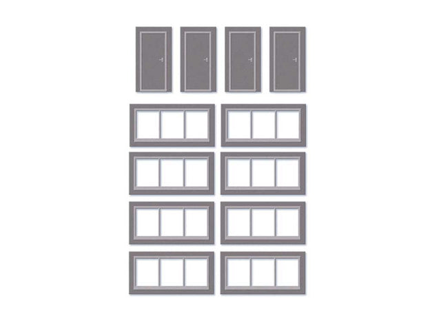 Image for 552-SSM314 4 Doors & 8 Windows