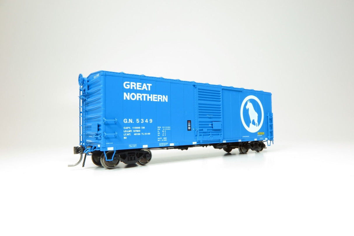 Rapido 155007 40' 12-Panel Boxcar GN Great Northern (Glacier Green, black, white) #5111 HO Scale