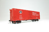 Rapido 155008 40' 12-Panel Boxcar GN Great Northern (Glacier Green, black, white) #5144 HO Scale