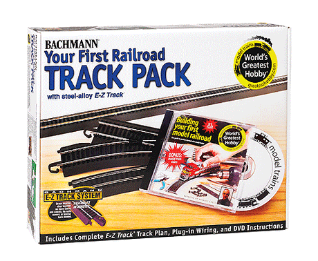 44497 Bachmann / E-Z Track Steel Alloy World's Greatest Hobby Track Pack (Scale=HO) 160-44497