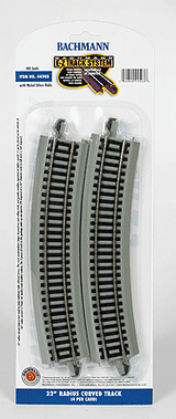 44503 Bachmann / E-Z Track NS 22" Radius Curved 4 Pieces (Scale=HO) 160-44503
