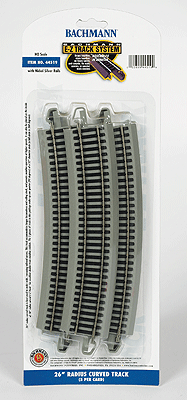 44519 Bachmann / E-Z Track NS Cruved 26" Radius 5 Pieces (Scale=HO) 160-44519
