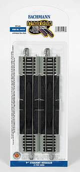 44528 Bachmann / E-Z Track NS 9" Stright Rerailer 2 Pieces (Scale=HO) 160-44528