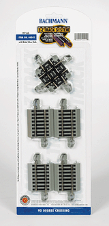 44541 Bachmann / E-Z Track NS 90-Deg Crossing (Scale=HO) 160-44541