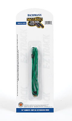 44598 Bachmann / E-Z Track Green Switch Extension Cable (Scale=HO) 160-44598