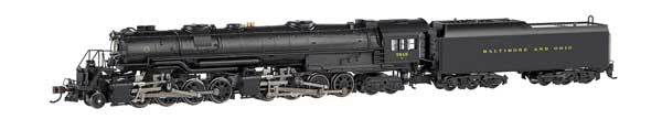 52405 Bachmann  Chesapeake & Ohio #2705 (black, graphite) (Scale=HO) Part # 160-52405