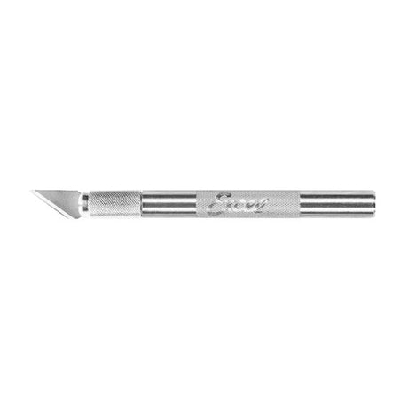 Excel 16002 K2 Medium Duty Round Aluminum Handle Knife with Safety Cap All Scale