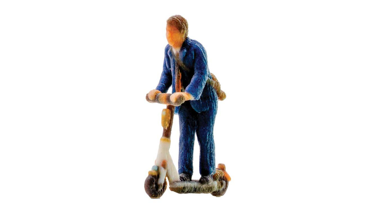 Image for 528-10607 Man on E-Scooter