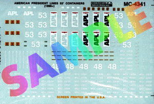 Image for 460-4341 APLZ 53' Container 1998+