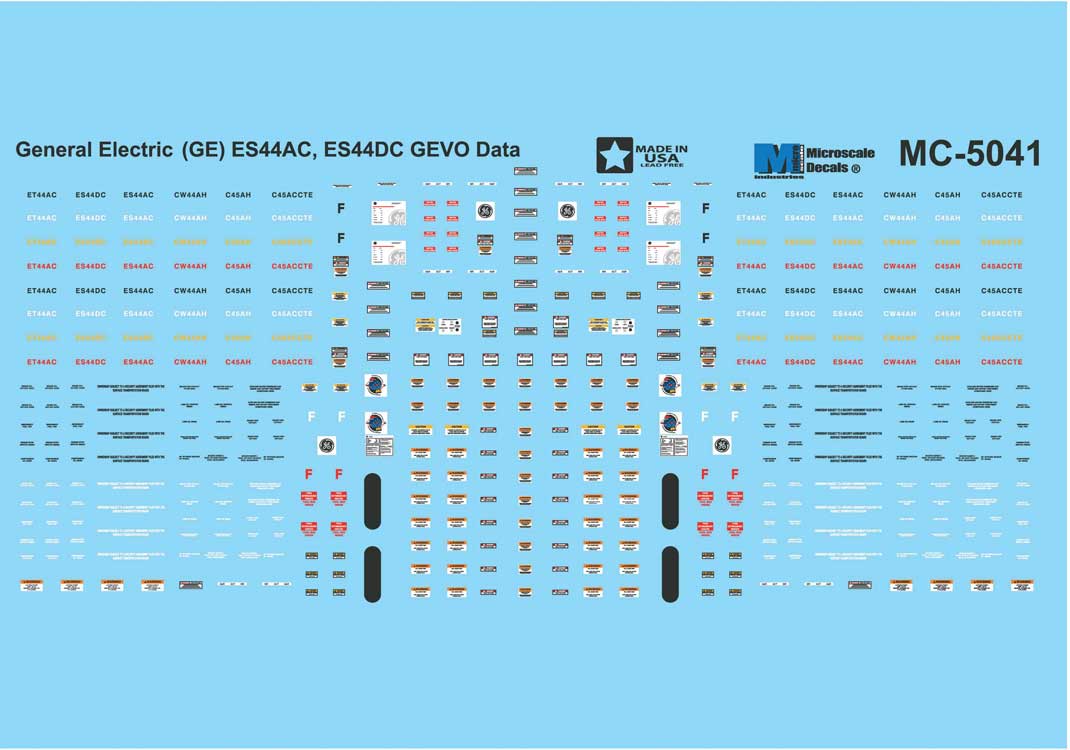 Image for 460-5041 GEES44AC GEVO Data