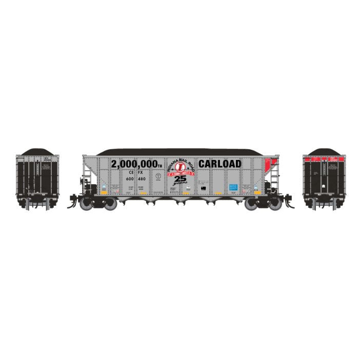 Rapido 169008 AutoFlood III Coal Hopper: CEFX - Single Car (Carload special): #600480 HO Scale