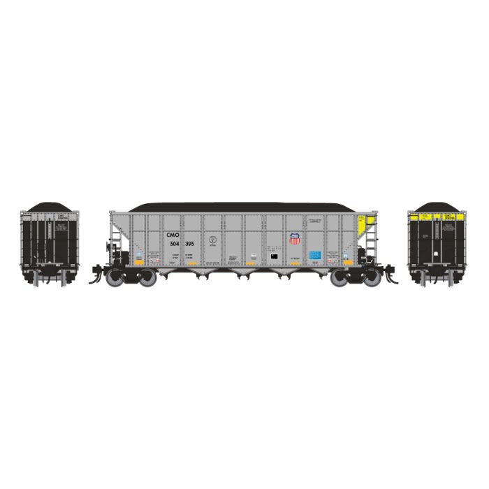 Rapido 169022A AutoFlood III Coal Hopper - UP/CMO #504360 HO Scale