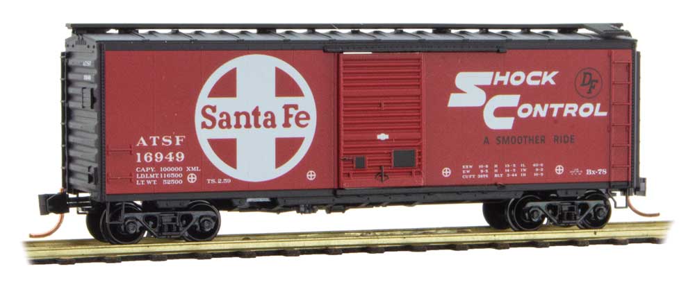 Image for 489-2000197 40' Std Box ATSF #16949