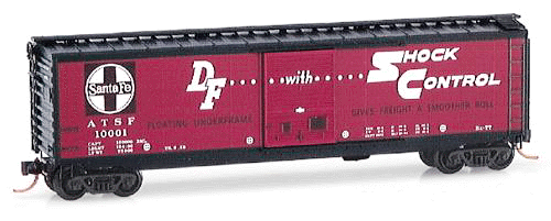 Image for 489-31340 50' Stndrd sd Boxcar ATSF