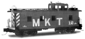 Image for 489-100040 36' riv side Caboose MKT