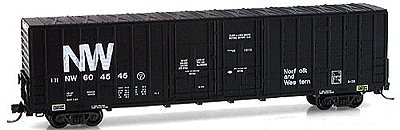 Image for 489-103070 60' Ex Hgt Boxcar N&W