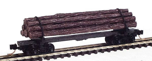 Image for 489-113020 Skeleton Log Car