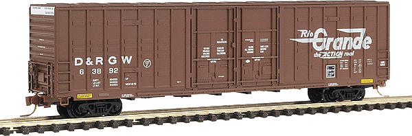 Image for 489-1030100 60' pd Box DRGW #63892