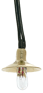Image for 475-7211505 Lamp shade w/bulb 40mA 5/