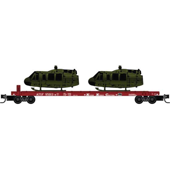 Image for 489-983102294 Weathered ATSF w/kits 2/