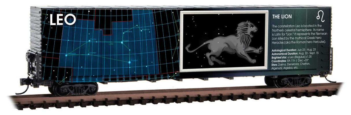 Image for 489-10200219 Zodiac Car Leo
