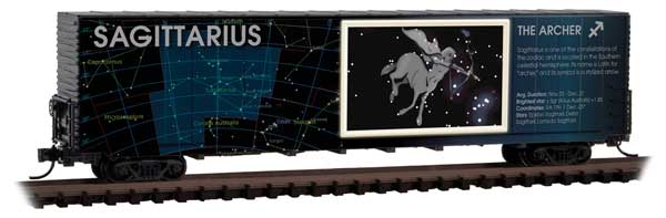Image for 489-10200211 Zodiac Car Sagitarius