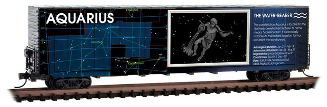 Image for 489-10200213 Zodiac Car Aquarius