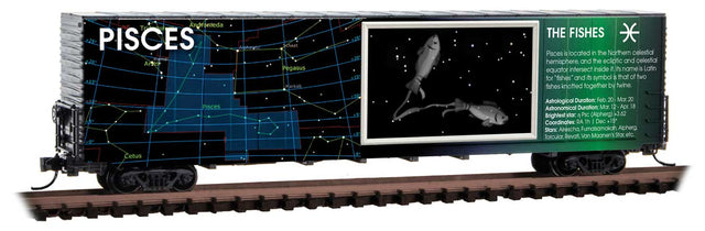 Image for 489-10200214 Zodiac Car Pisces
