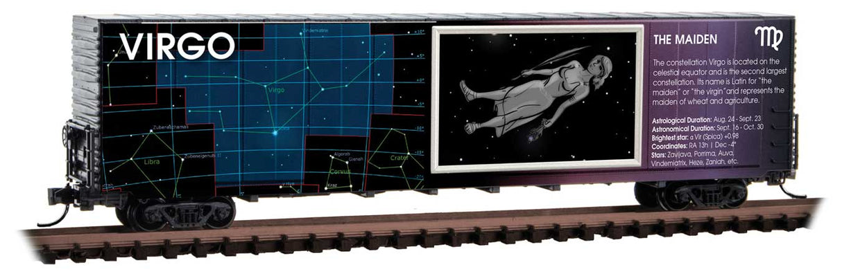 Image for 489-10200220 Zodiac Car Virgo