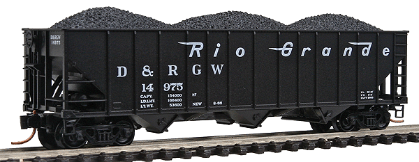 Image for 489-10800060 3-Bay Hopp DRGW #14975