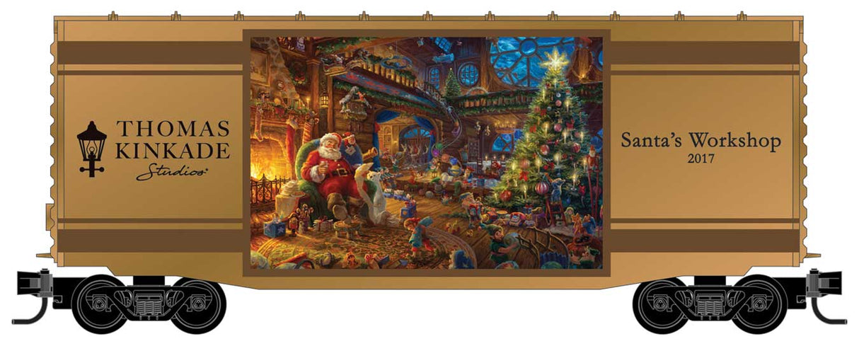Image for 489-10100832 Boxcar TK Santas Workshop