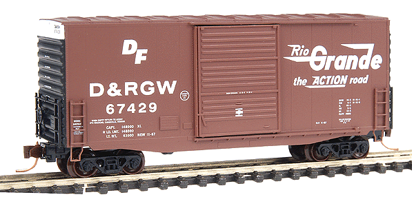 Image for 489-10100030 40' Hy-cube Boxcar DRGW