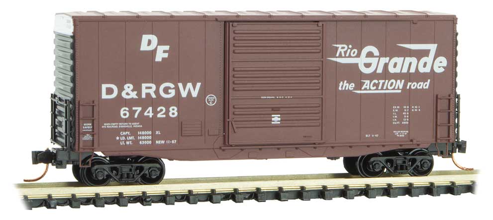 Image for 489-10100031 40' HC Box DRGW #67428