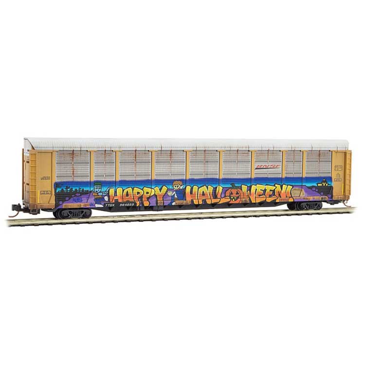 Image for 489-11144260 BNSF Halloween 89'Autorak
