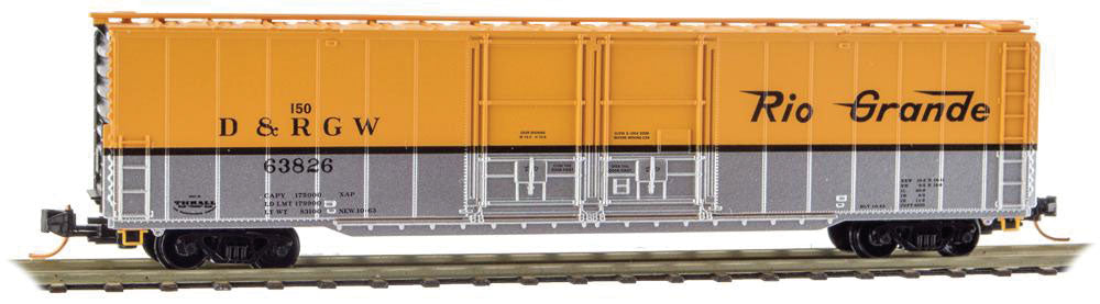 Image for 489-12200090 60' DD Boxcar DRGW #63826