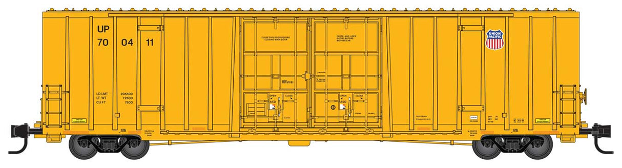Image for 489-12300101 60' HC Boxcar UP #700411
