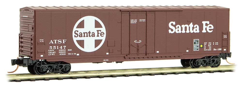Image for 489-18100010 50' Std Box ATSF #55147