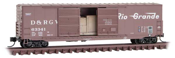 Image for 489-18200162 50' Boxcar DRGW #63341