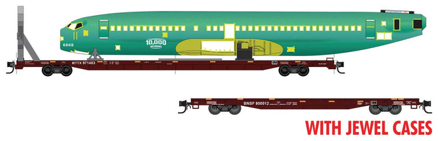 Image for 489-98302276 Flat w/Fueslage BNSF/MTTX