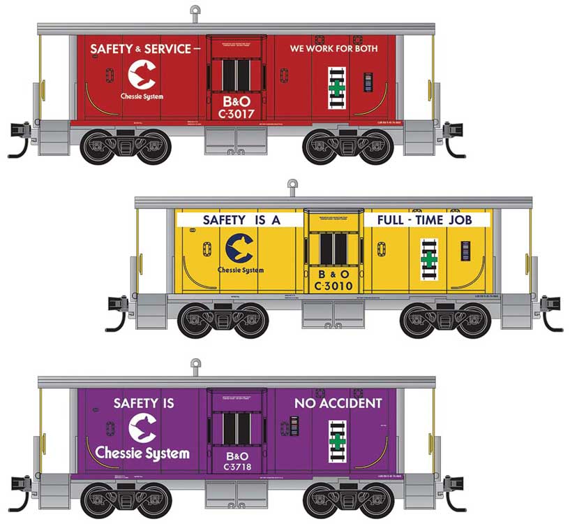 Image for 489-98302296 Chessie Caboose Pack #2