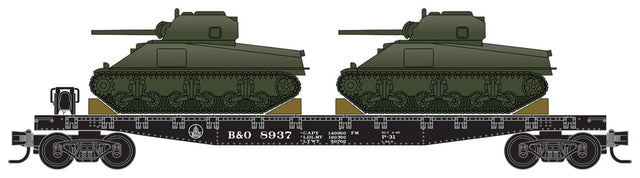 Image for 489-98302218 Flat w/Tanks B&O 4/ case