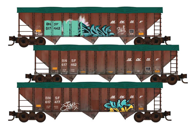 Image for 489-98302252 Hopp 3-Pk Weathered BNSF
